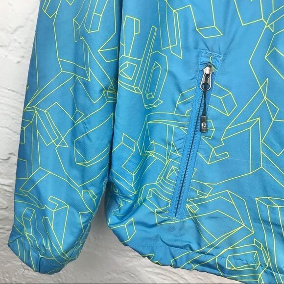 ORAGE light blue snowboard jacket-yellow spell out - Picture 5 of 12
